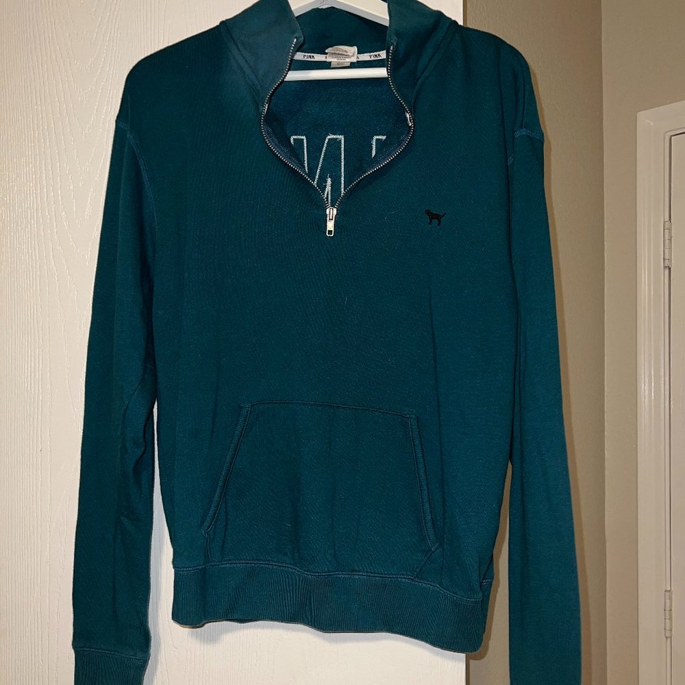 Womens Victorias Secret Quarter Zip Jacket, Size S